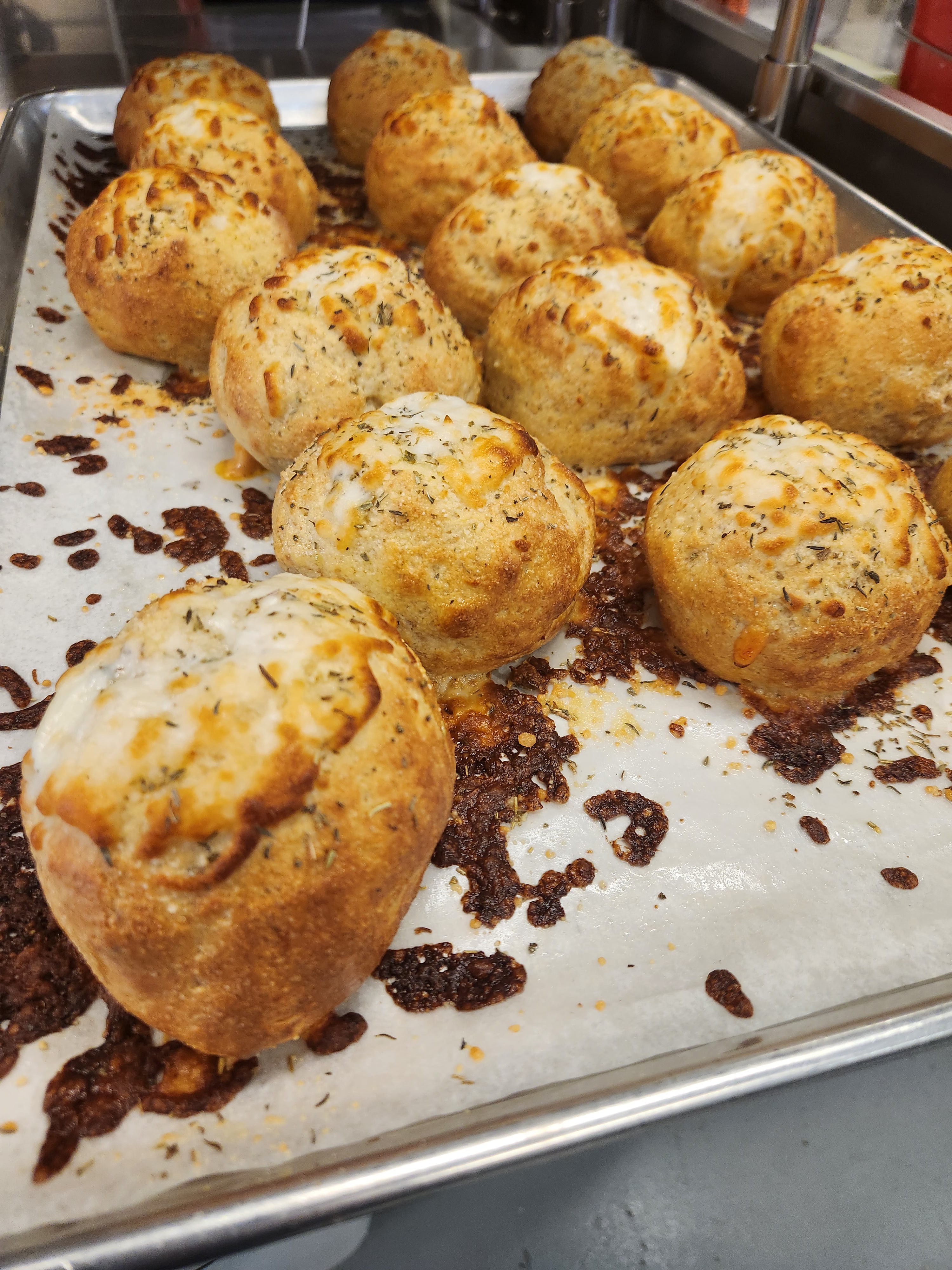 Keto Gluten-Free Stuffed Pizza Bagels (2)